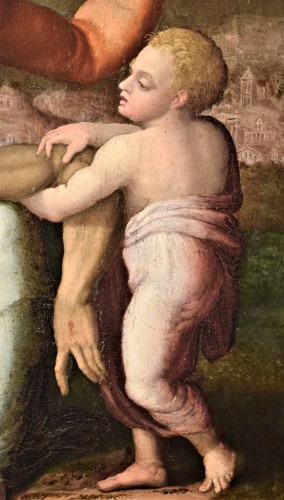 La Pietà - École Romaine du XVIe par Michelangelo Buonarroti - Renaissance